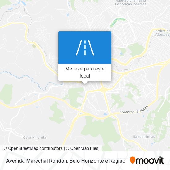 Avenida Marechal Rondon mapa