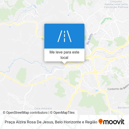 Praça Alzira Rosa De Jesus mapa