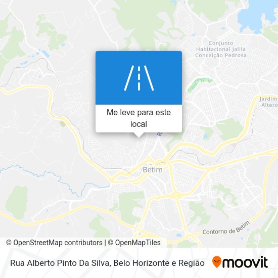 Rua Alberto Pinto Da Silva mapa