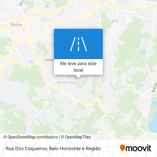 Rua Dos Coqueiros mapa