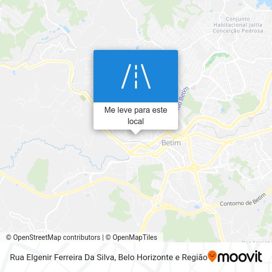 Rua Elgenir Ferreira Da Silva mapa