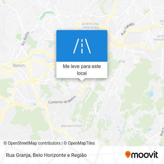 Rua Granja mapa