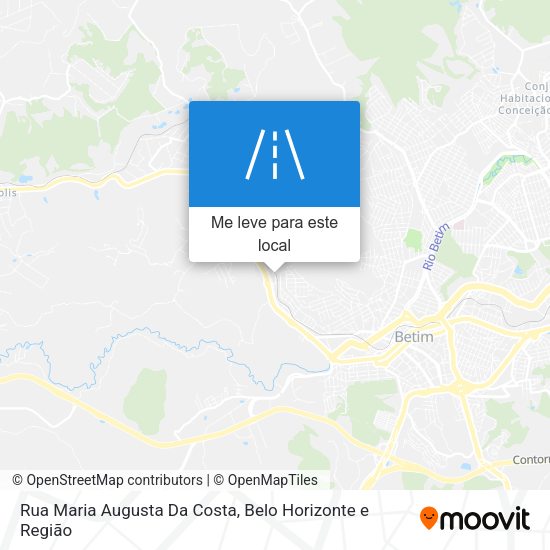 Rua Maria Augusta Da Costa mapa