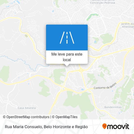Rua Maria Consuelo mapa