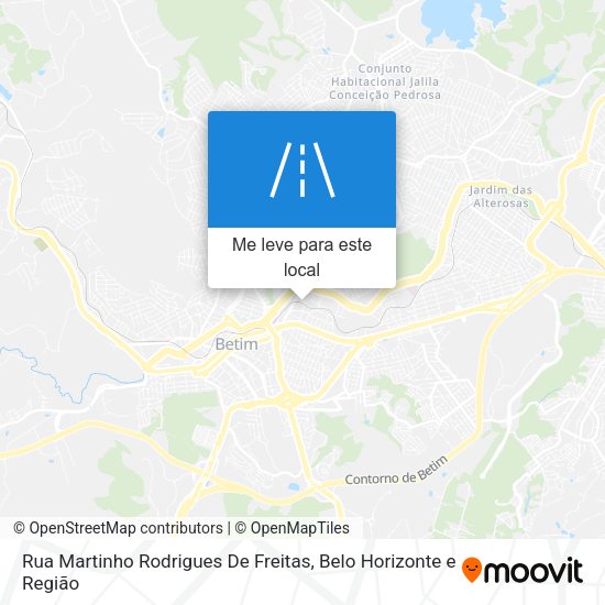 Rua Martinho Rodrigues De Freitas mapa