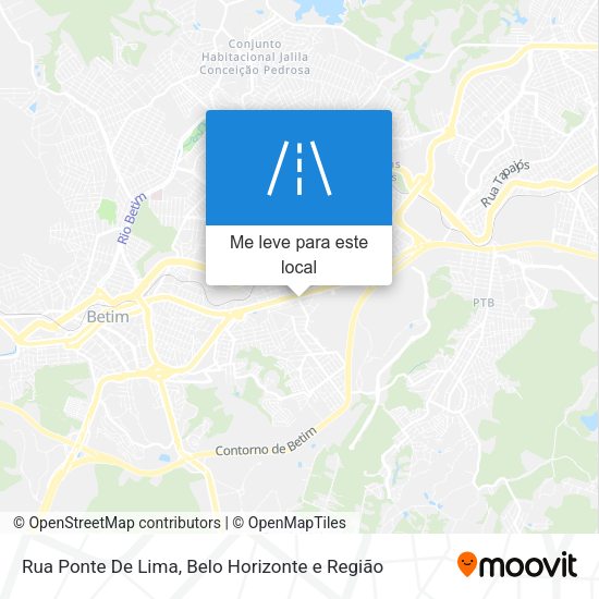 Rua Ponte De Lima mapa