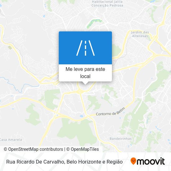Rua Ricardo De Carvalho mapa