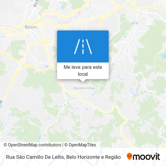 Rua São Camillo De Lellis mapa