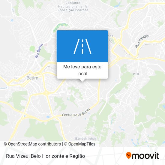 Rua Vizeu mapa