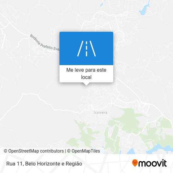 Rua 11 mapa