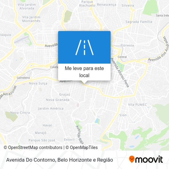 Avenida Do Contorno mapa