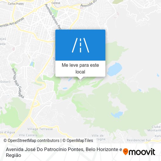 Avenida José Do Patrocínio Pontes mapa