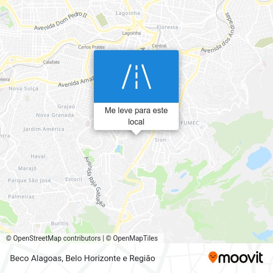 Beco Alagoas mapa