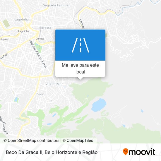 Beco Da Graca II mapa