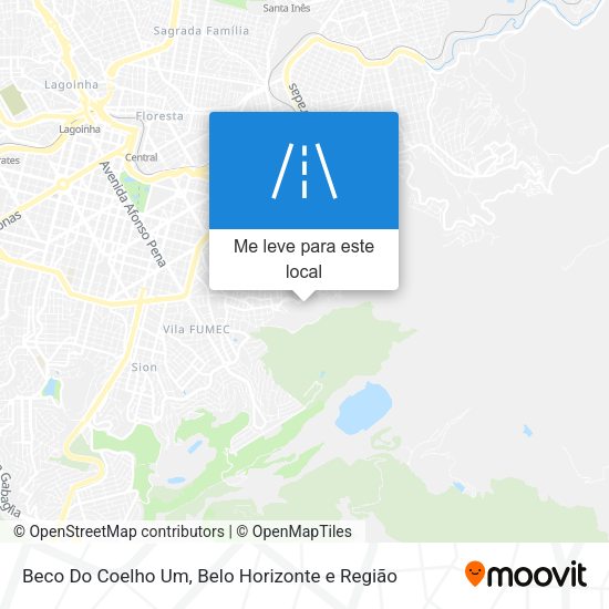 Beco Do Coelho Um mapa