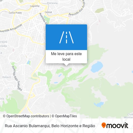 Rua Ascanio Bulamarqui mapa