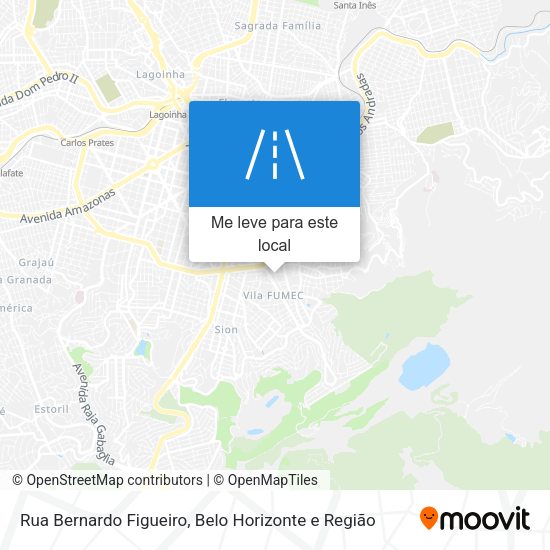 Rua Bernardo Figueiro mapa