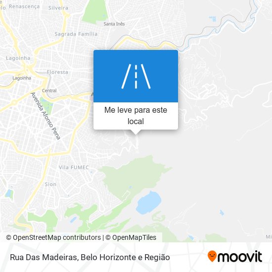 Rua Das Madeiras mapa