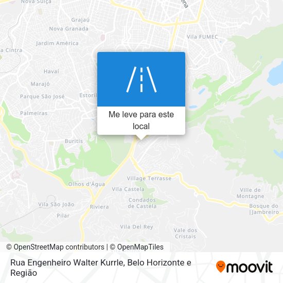 Rua Engenheiro Walter Kurrle mapa