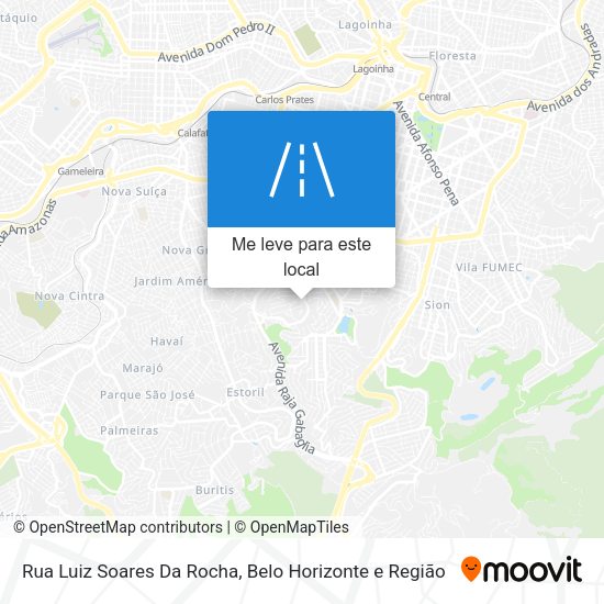 Rua Luiz Soares Da Rocha mapa