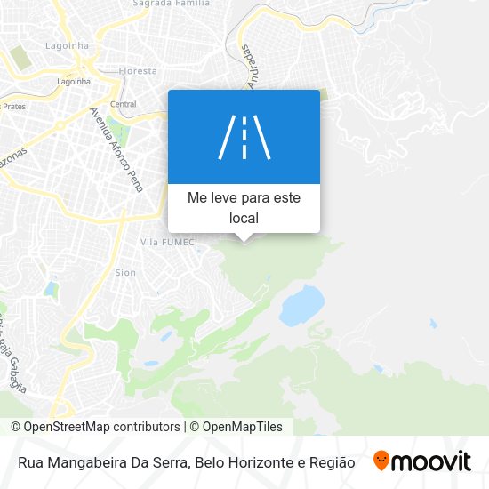 Rua Mangabeira Da Serra mapa