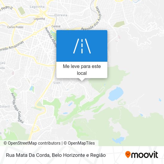 Rua Mata Da Corda mapa