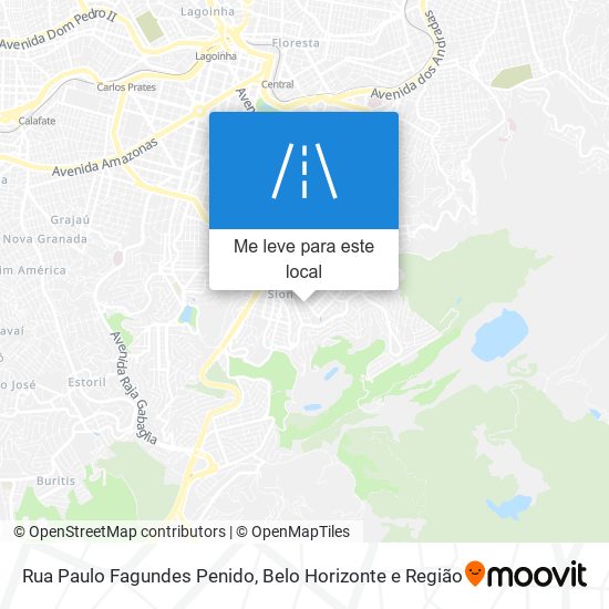 Rua Paulo Fagundes Penido mapa