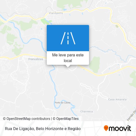 Rua De Ligação mapa