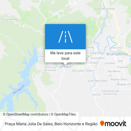 Praça Maria Júlia De Sales mapa