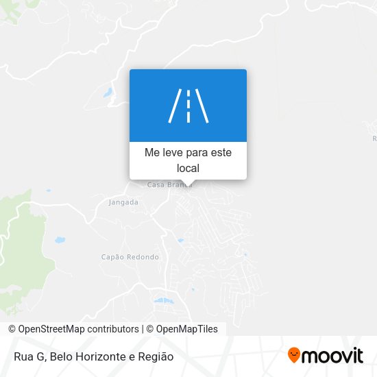 Rua G mapa