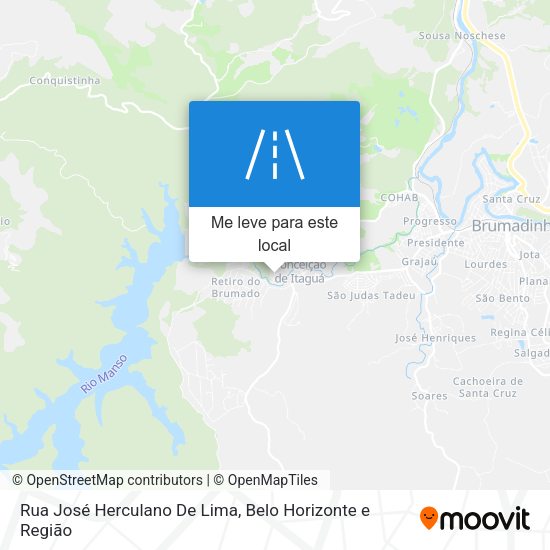 Rua José Herculano De Lima mapa