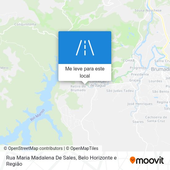 Rua Maria Madalena De Sales mapa