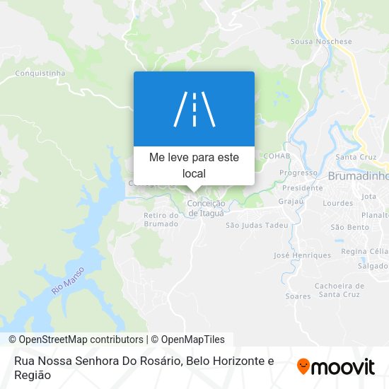 Rua Nossa Senhora Do Rosário mapa