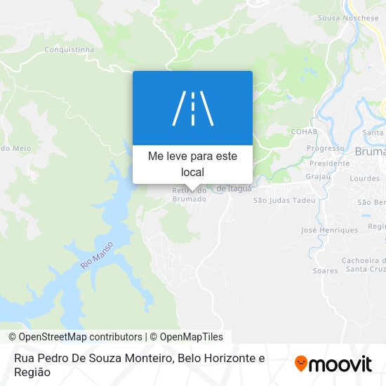 Rua Pedro De Souza Monteiro mapa