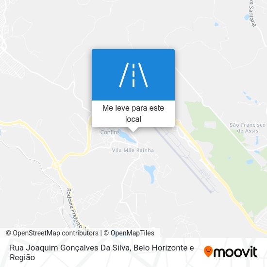 Rua Joaquim Gonçalves Da Silva mapa