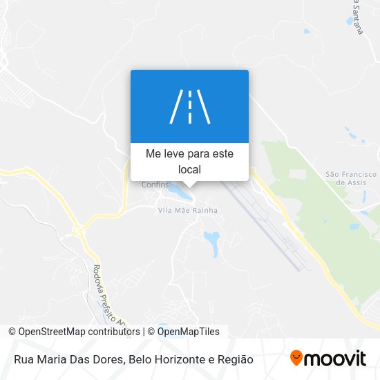 Rua Maria Das Dores mapa