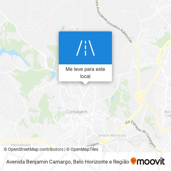 Avenida Benjamin Camargo mapa