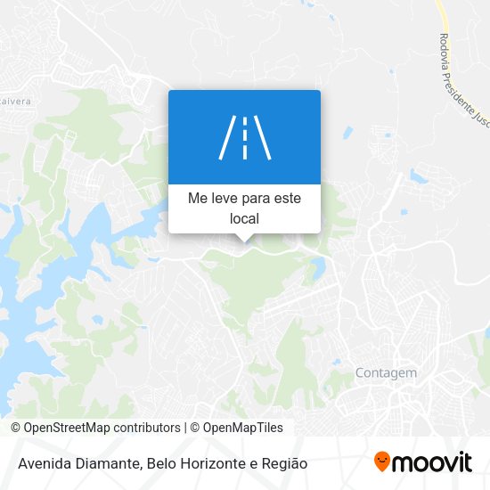 Avenida Diamante mapa