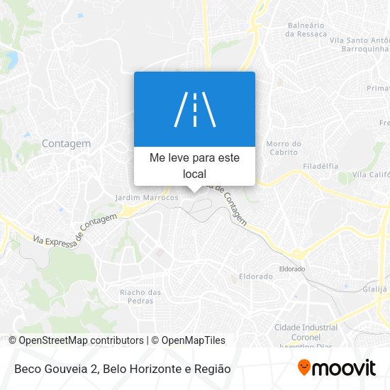 Beco Gouveia 2 mapa