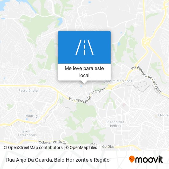 Rua Anjo Da Guarda mapa