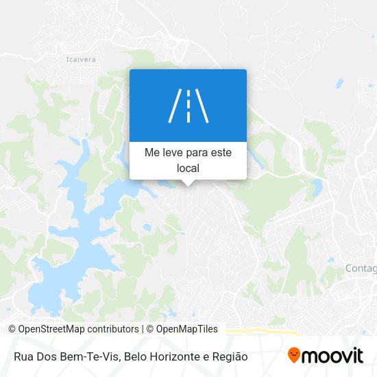 Rua Dos Bem-Te-Vis mapa