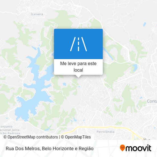 Rua Dos Melros mapa