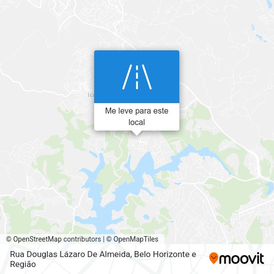 Rua Douglas Lázaro De Almeida mapa