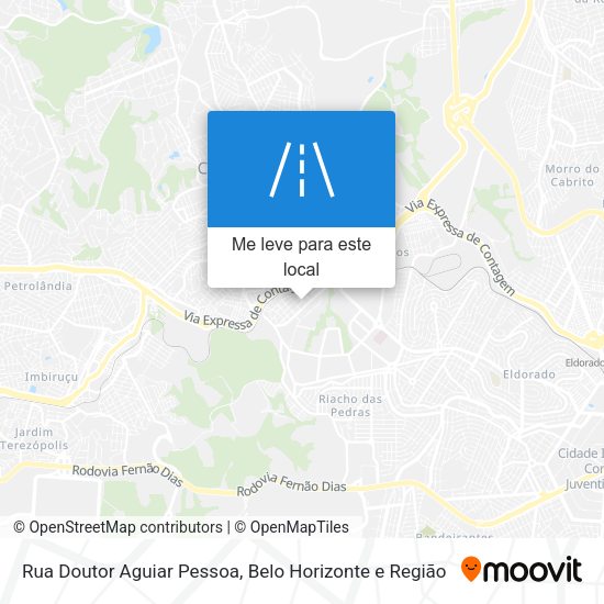 Rua Doutor Aguiar Pessoa mapa