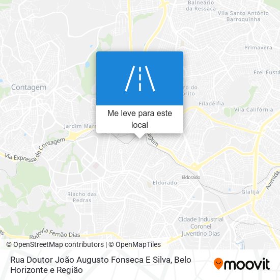 Rua Doutor João Augusto Fonseca E Silva mapa