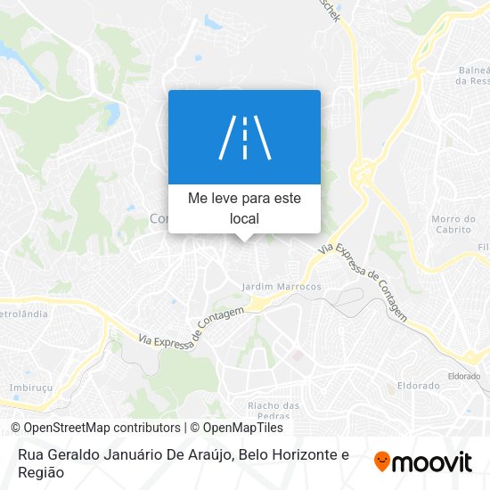 Rua Geraldo Januário De Araújo mapa