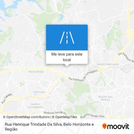 Rua Henrique Trindade Da Silva mapa