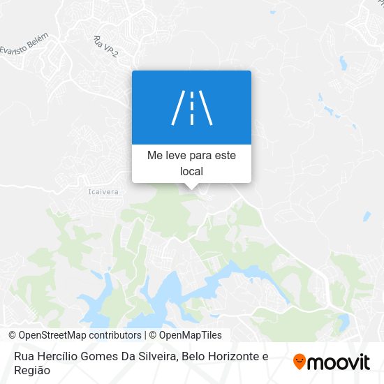 Rua Hercílio Gomes Da Silveira mapa