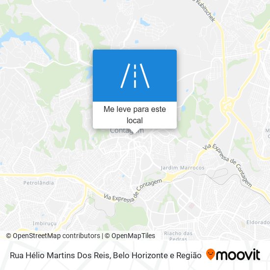 Rua Hélio Martins Dos Reis mapa