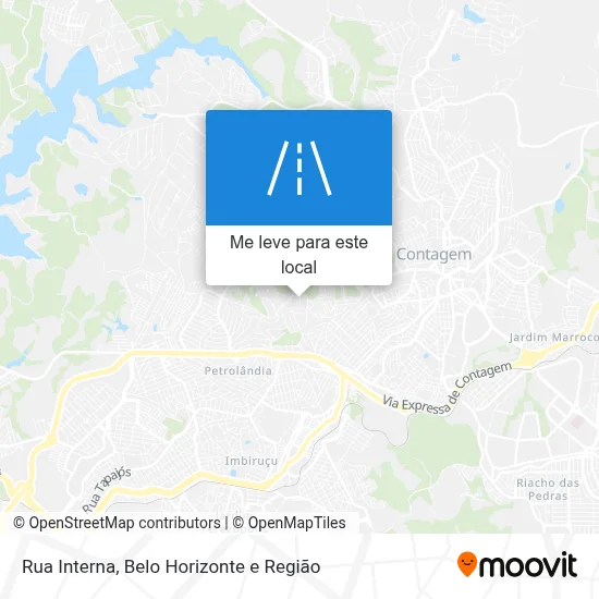 Rua Interna mapa